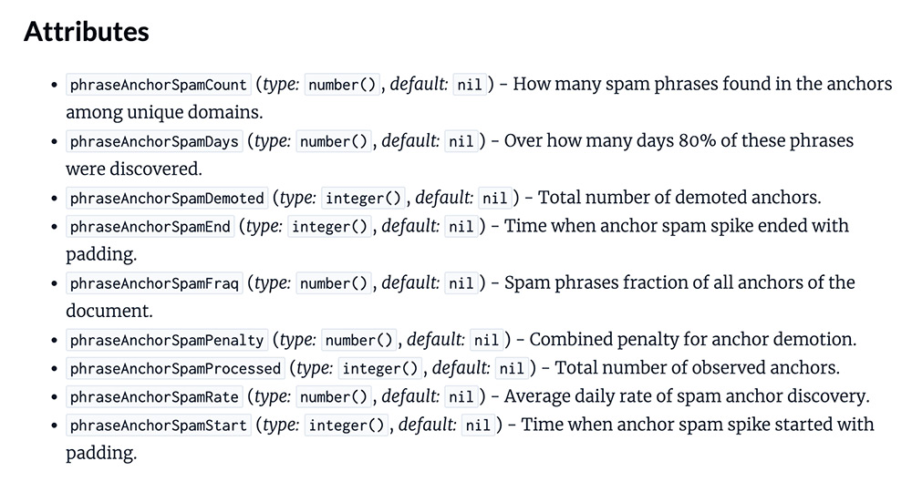 Here Is A Summary Of Google Amp 39 S Leaked Search Api Insights