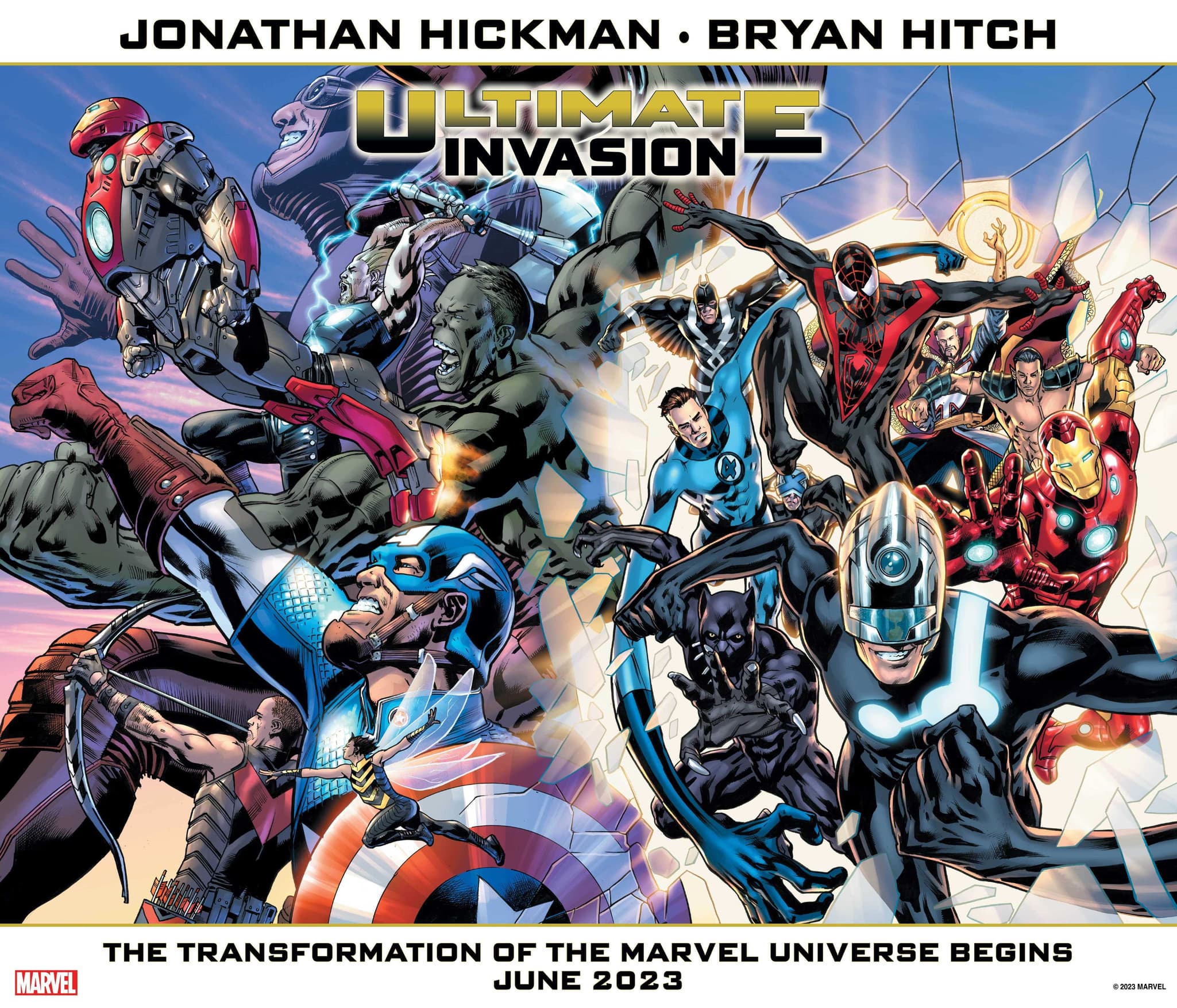 Marvel Volta Ao Universo Ultimate Com Jonathan Hickman E Bryan Hitch Gkpb Geek Publicit Rio