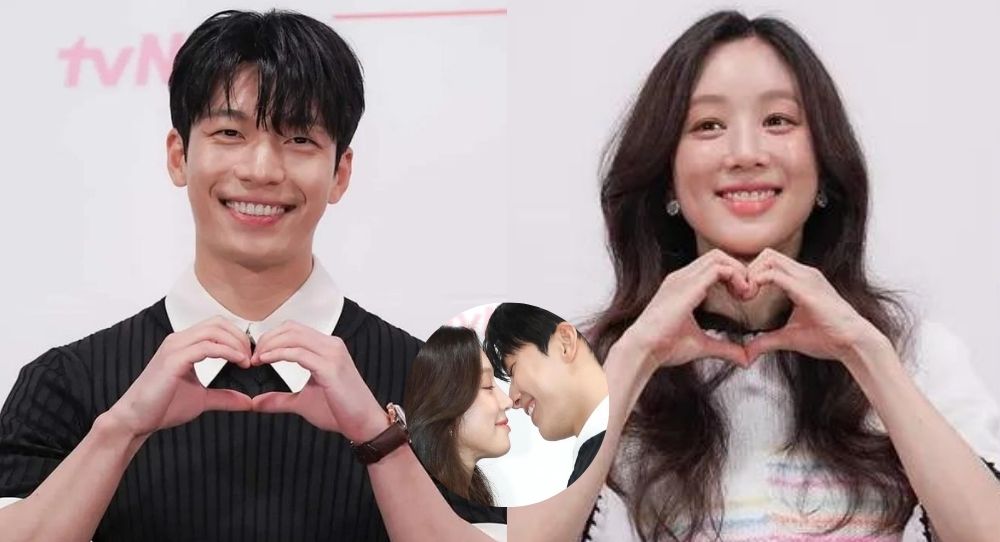 Wi Ha Joon And Jung Ryeo Won Shock Netizens With A Steamy Moment During A Press Conference Wi Ha Joon And Jung Ryeo Won Shock Netizens With A Steamy Moment During A Press Conference